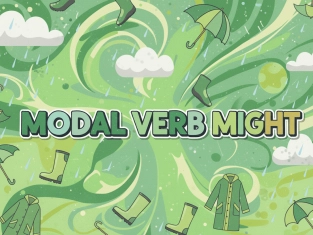Illustration of Modal Verb Might