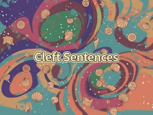 Illustration of Cleft Sentences