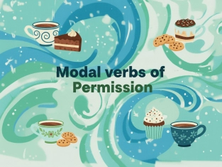 Illustration of Modal verbs of Permission
