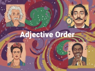 Illustration of Adjective Order