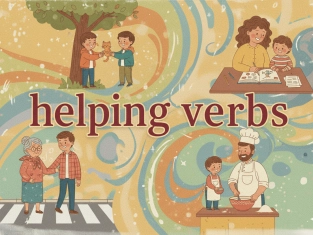Illustration of Helping Verbs