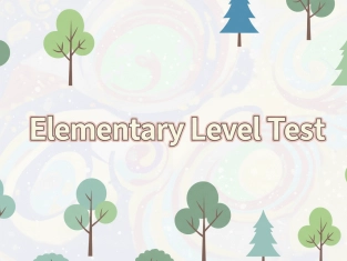 Illustration of Elementary Level Test