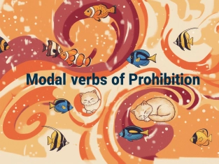 Illustration of Modal Verbs of Prohibition