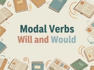 Illustration of Modal Verbs Will and Would