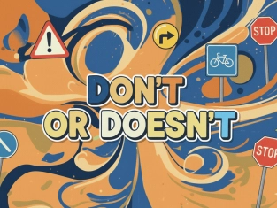 Illustration of Don’t or Doesn’t