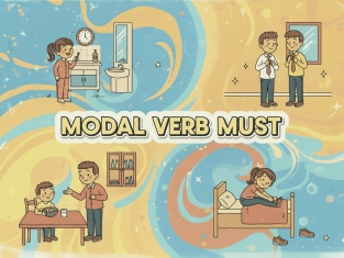 Illustration of Modal Verb Must