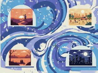 Illustration of Past Simple vs Past Continuous vs Past Perfect