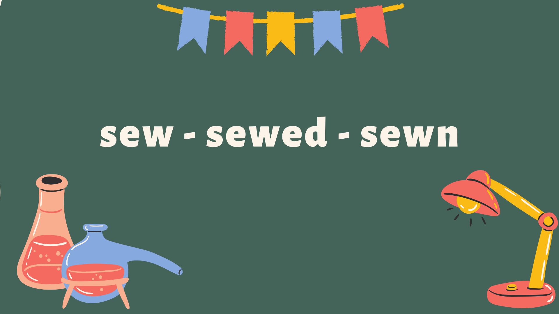 past tense of sew