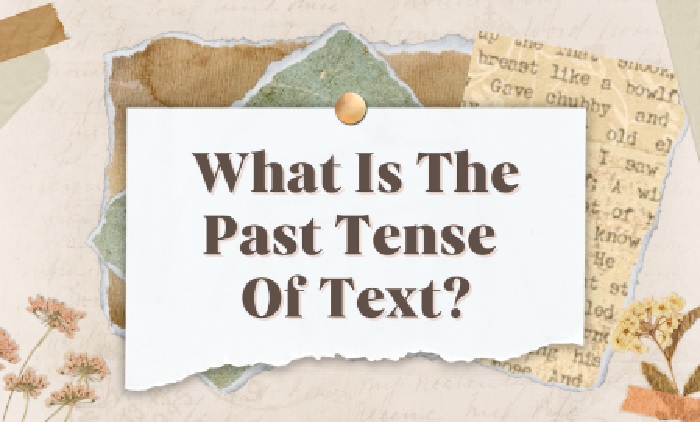Past Tense Of Text